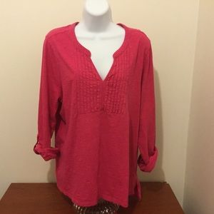 Lane Bryant Hot Pink Tunic